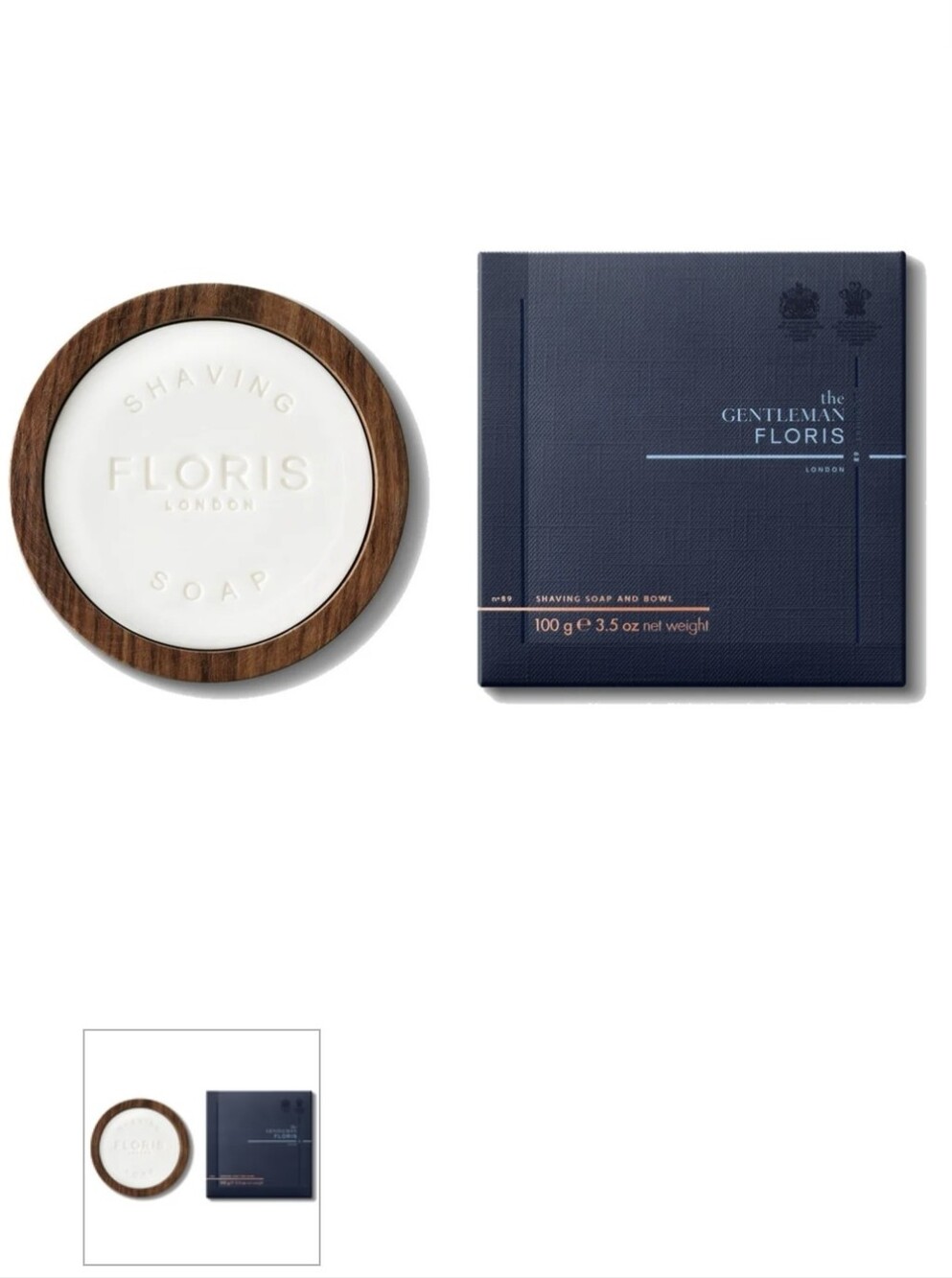 New Floris London No. 89 Shaving Soap Bowl 3.5oz